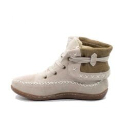 Botín New Walk Tejido Beige