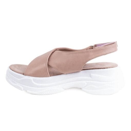 Sandalia New Walk Chunky Rosa
