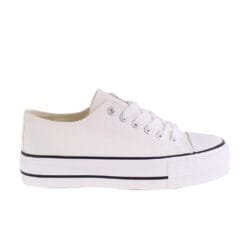 Zapatilla New Walk Lona Blanca