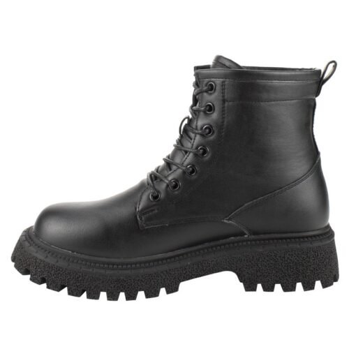Botín New Walk Combat Militar Negro