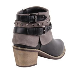 Botín New Walk Cintos Negro