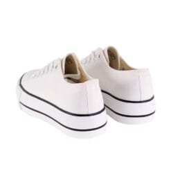 Zapatilla New Walk Lona Blanca