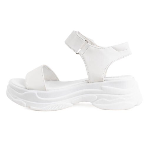 Sandalia Chunky White - Imagen 2