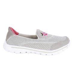 Zapatilla New Walk Flor Gris