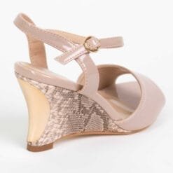 Sandalia New Walk Beige