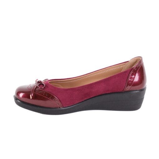 Zapato New Walk Amelia Burgundy