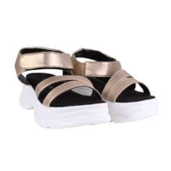 Sandalia New Walk Chunky Gold