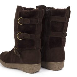 Bota New Walk Hebillas Marrón