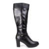 Bota New Walk Hebilla y Textura Negra
