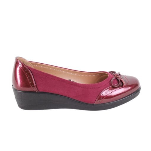 Zapato New Walk Amelia Burgundy