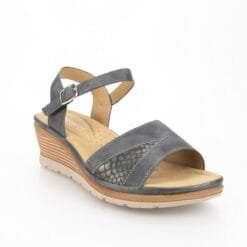 Sandalia New Walk Rosario Gris