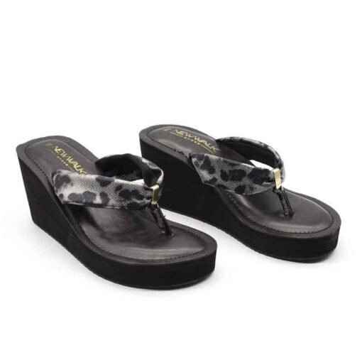 Sandalia Negra Tiras - Imagen 3