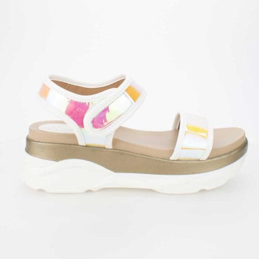 Sandalia Chunky Blanca