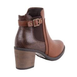 Botín New Walk Hebilla Café