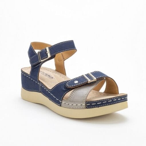 Sandalia Pilar Azul - Imagen 3