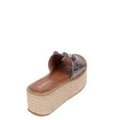 Sandalia New Walk Perlas Pewter