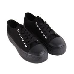 Zapatilla New Walk Lona Negra