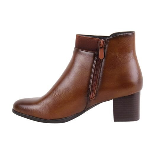 Botín New Walk Elástico Caramel
