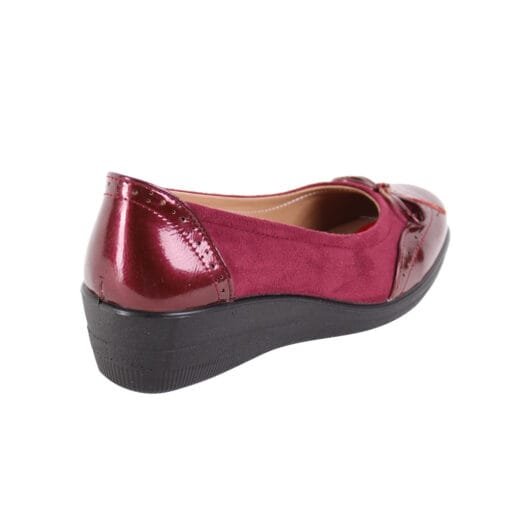 Zapato New Walk Amelia Burgundy