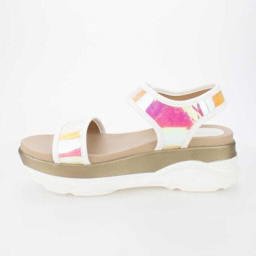 Sandalia New Walk Chunky Blanca