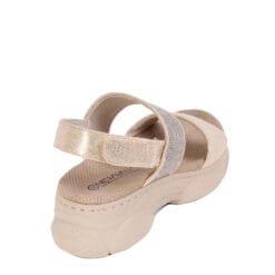 Sandalia New Walk Chunky Gold