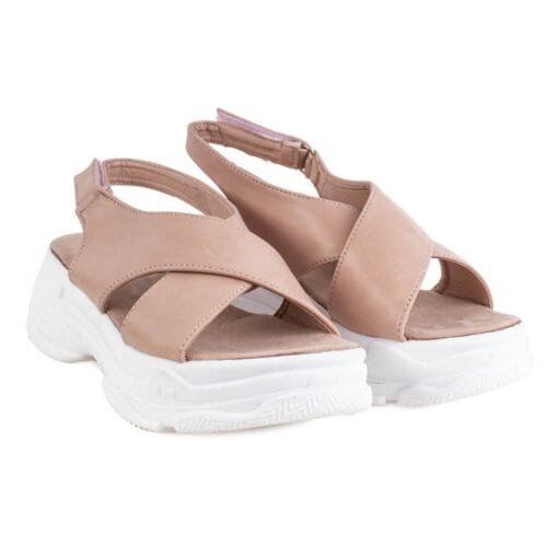 Sandalia New Walk Chunky Rosa