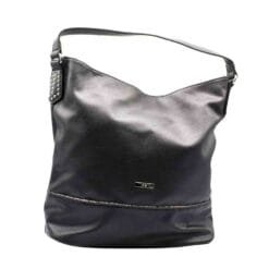 Cartera Ola Tachas Negra