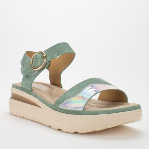 Sandalia New Walk Tania Verde
