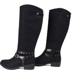 Bota New Walk Correas Negro