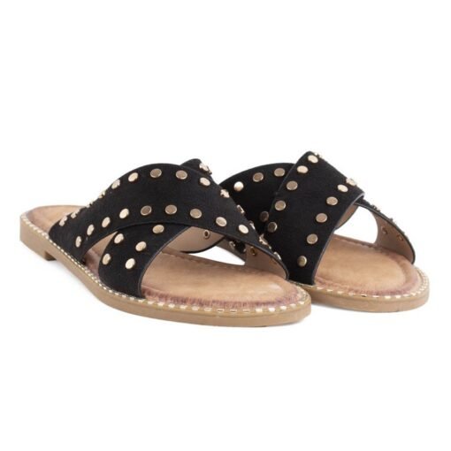 Sandalias Tachas Negra - Imagen 4