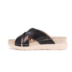 Sandalia New Walk Texturas Negra