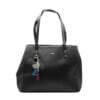 Cartera Ola Llavero Negra
