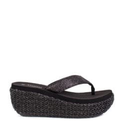Sandalia New Walk Brillos Black
