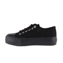 Zapatilla New Walk Lona Negra