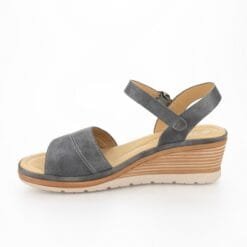 Sandalia New Walk Rosario Gris