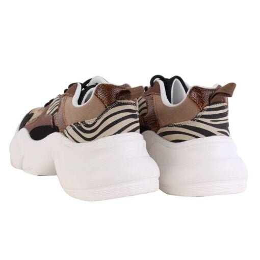 Zapatilla New Walk Cebra Coffee
