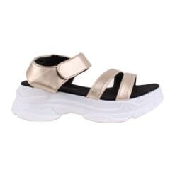 Sandalia New Walk Chunky Gold