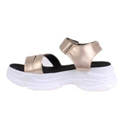 Sandalia New Walk Chunky Gold