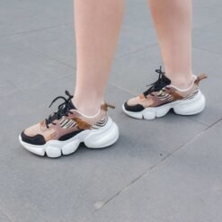Zapatilla New Walk Cebra Coffee