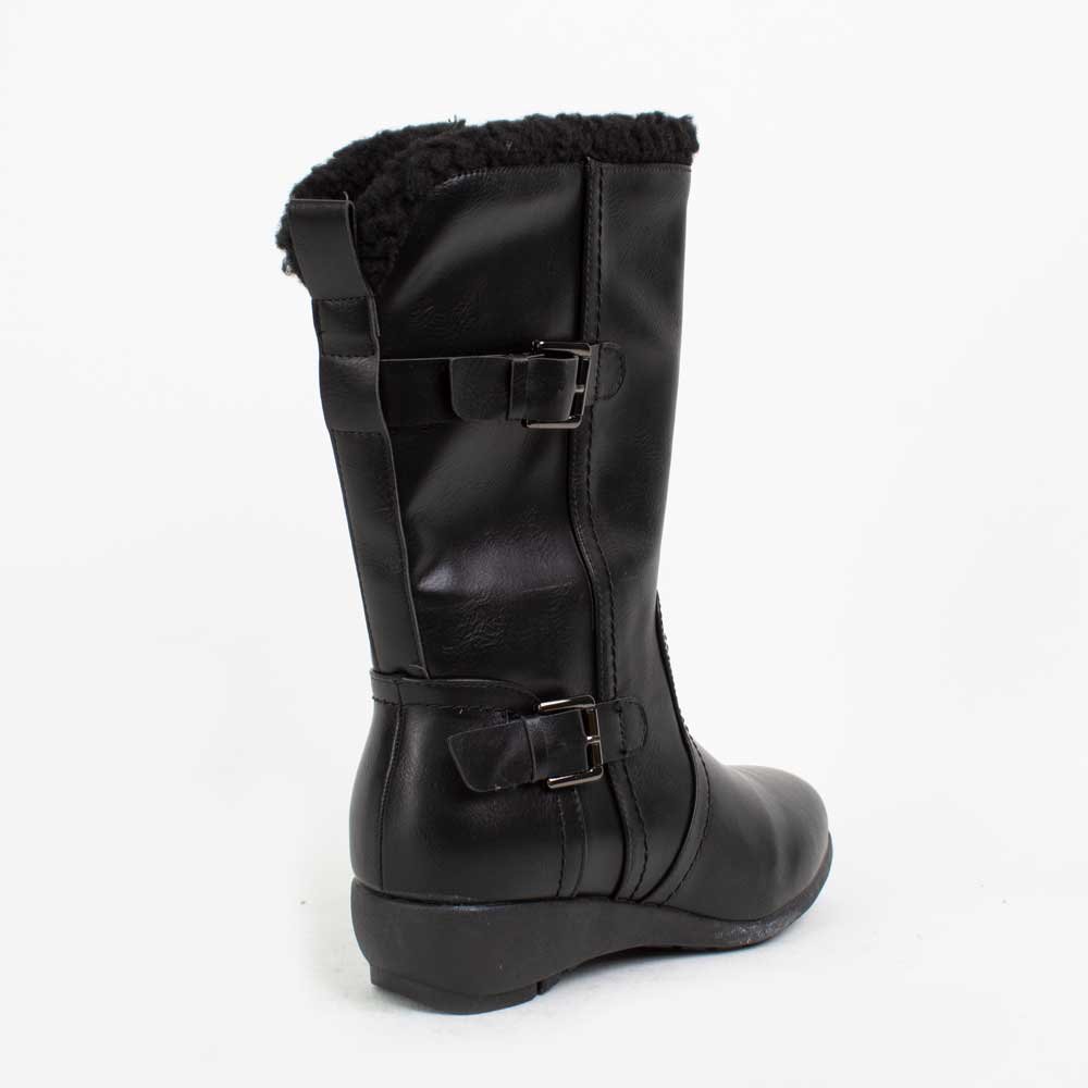 Bota New Walk Pelú Negra