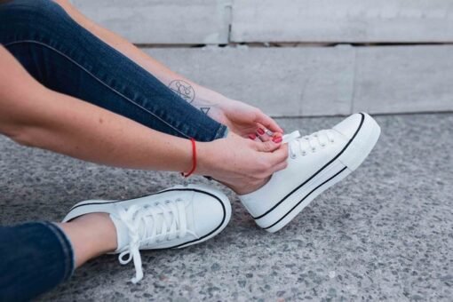 Zapatilla New Walk Lona Blanca
