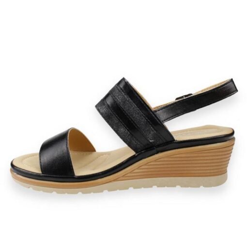 Sandalia New Walk Confort Negra