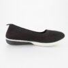 Zapatilla New Walk Malla Negra