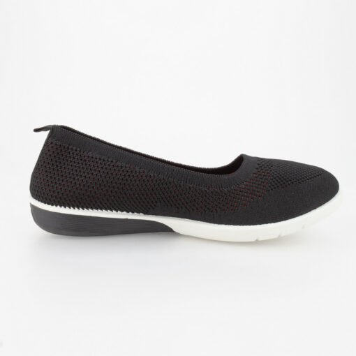 Zapatilla New Walk Malla Negra