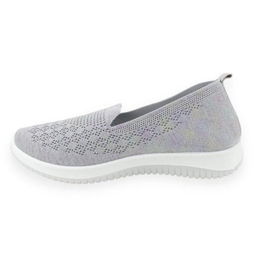 Zapatilla New Walk Malla Gris