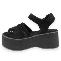Sandalia New Walk Plataforma Negra