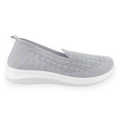 Zapatilla New Walk Malla Gris