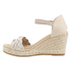 Sandalia New Walk Casual Yute Beige