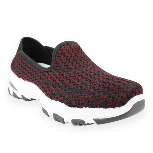Zapatilla New Walk Causal Malla Negra