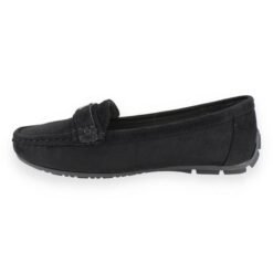 Mocasín New Walk Broche Negro